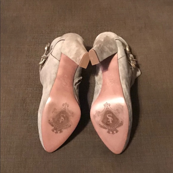 New! Francesco Sacco Suede Booties - Picture 5 of 5